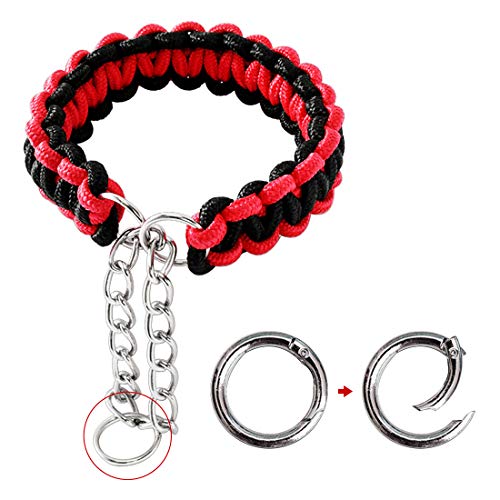 Laiken Adjustable Durable Dog Collars Braided Rope Pet Collars For Cats, Small Medium And Large Dogs #TOP2