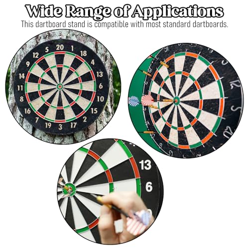 1 Set Dartboard Aufhänger Dart Board Wandhalter Dartscherung Weibe Haltand Aufhängen Halterung Set 3 Stück Schraube und 3 Stück Nagel Dartscheiben Zubehör Halterung zum Aufhängen Von Dartscheibe