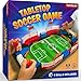 Soccer Toy for Kids - Table Top Foosball Game for 3 4 5 6 7 8-12 Year Old Kids - Interactive Soccer Gift - Mini Football Table Game with Goal Bell, Score Counter & 6 Balls - Easy Set-up Gift