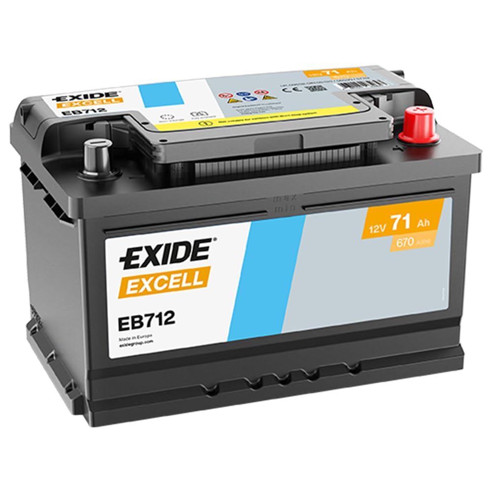 ExideEb712 Starter Battery 71 Ah