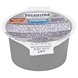 Philadelphia Light Cream Cheese Cups 1 ounce (Pack of 100)