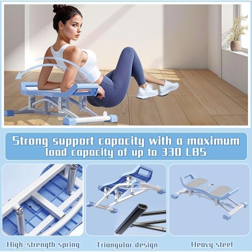 Stridon Motion Balance Board with LCD Monitor - Portable Ski Balancing Machine, 330 Lbs Capacity, Resistance Bands Included, Full Body Workout Waist Twister