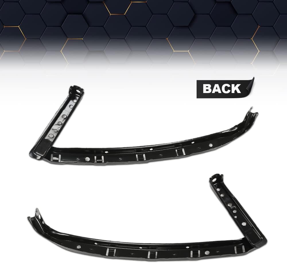 PIT66 Front Left and Right Bumper Bracket Compatible with 2006-2011 Honda Civic Sedan Models 2Pcs Front Bumper Bracket 71140SNAA00 HO1067108 71190SNAA00 HO106610