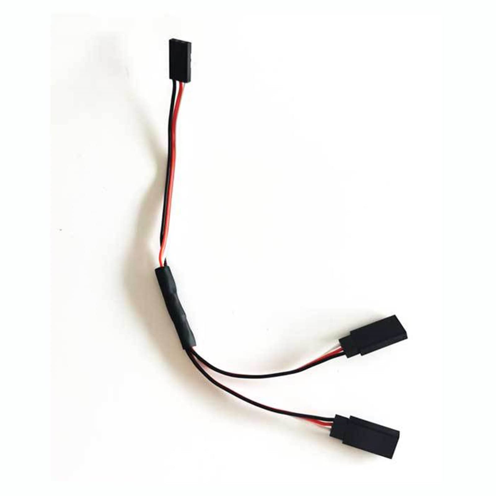 10pcs Servo Y Extension Cable Kit - Male To 2 Female Servo Connectors In 5 Lengths For RC Cars, Planes & Helicopters