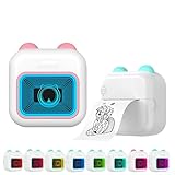 SPORTARC Kabelloser Mini-Aufkleberdrucker für Smart-Geräte, kompaktes Design für einfache...