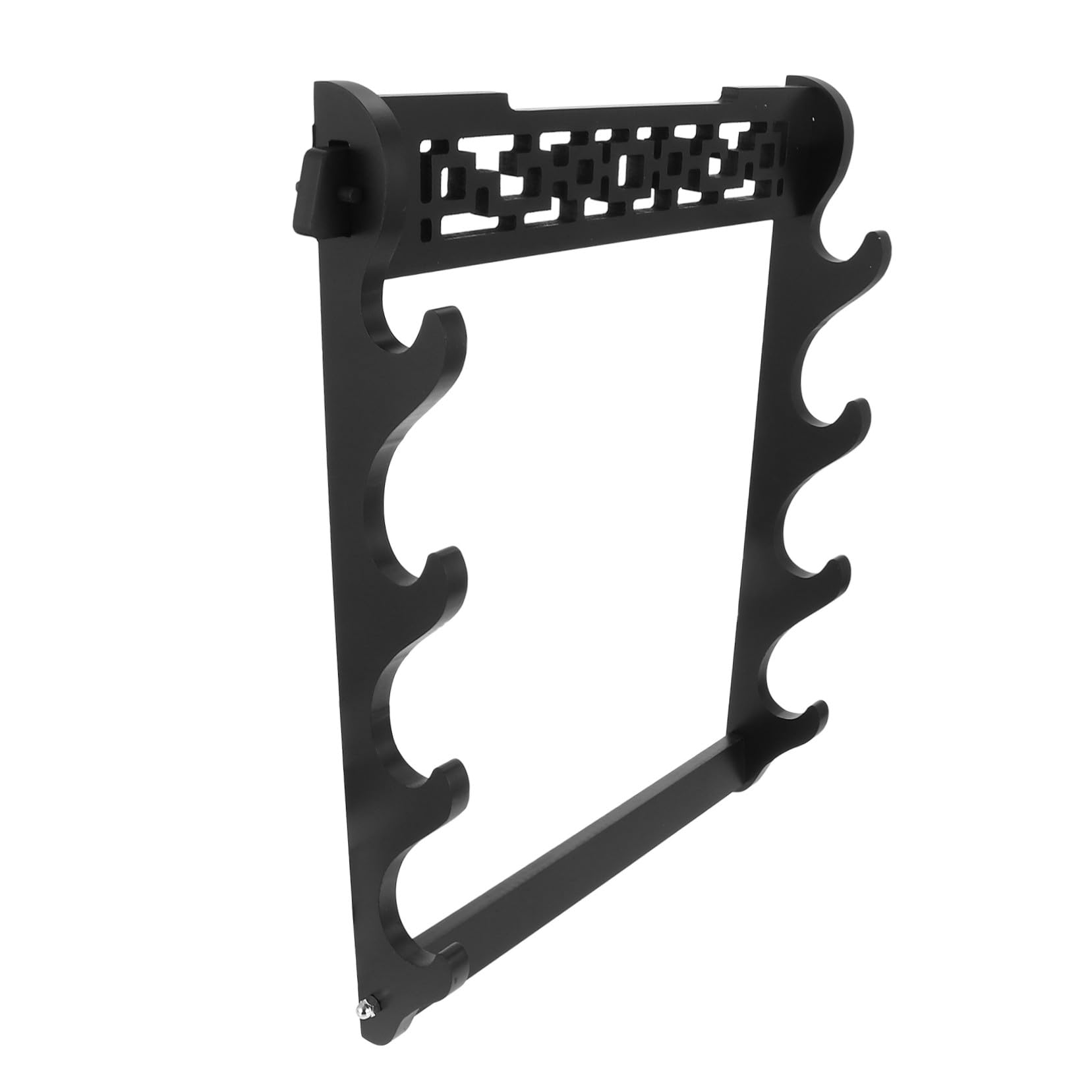 Porte-flûte mural et sabre HANABASS déco | Étagère en bois pour chambre et salle de jeux