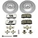 Power Stop ESK6601 Front Euro-Stop Brake Kit For Mercedes-Benz CLS550 2007-2011 [Model Specific]