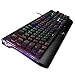 PowMax WW-22 Optical Axis Mechanical Gaming Keyboard,Gaming Keyboard Waterproof RGB LED Anti-ghosting Backlight 104 Key