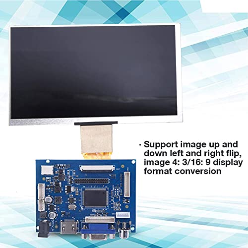 17,8 cm (7 inch) non-touch TFT LCD-scherm, HDMI, VGA, 3/2 compatibel, 1024 x 600 compatibel - Afbeelding 4