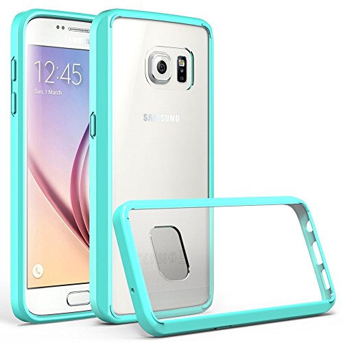 Samsung Galaxy S7 Case, Bastex Crystal Clear Air Fused Rugged Hybrid Ultra Slim Shockproof Bumper with Clear Back Panel Case Cover Flexible TPU for Samsung Galaxy S7 (Teal)