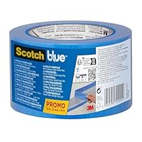 ScotchBlue Premium Malerabdeckband Multi-Surface, 24 mm x 41 m - Scotch Klebeband für Malerarbeiten und Dekoration zum Streichen, Lackieren, Renovieren - Abklebeband/Kreppband, 3 Stück - 70% PEFC