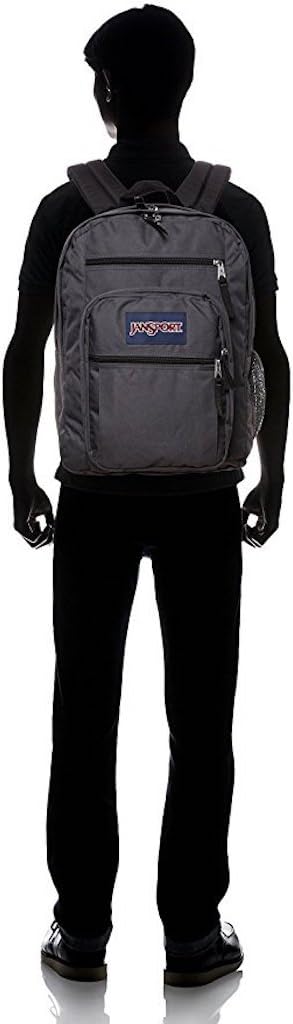 jansport big student backpack forge grey