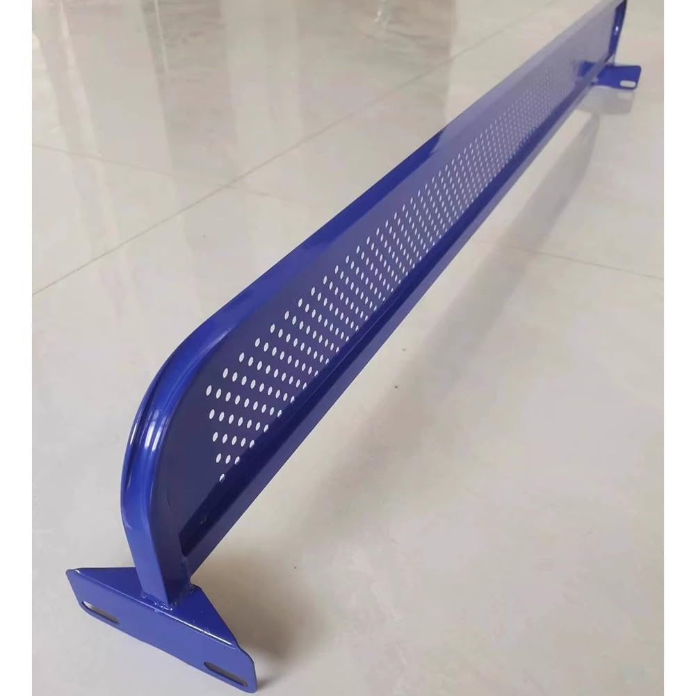 Rygcrud Outdoor Table Tennis Net - Metal Iron Grid, Countertop Separator Practice/Train for Courtyard, Parks, Clubs(Blue)