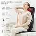 Snailax Shiatsu Back Massager with Heat -Deep Kneading Massage Chair Pad with Adjustable Intensity, Shiatsu Chair Massager to Relax Full Body Muscle