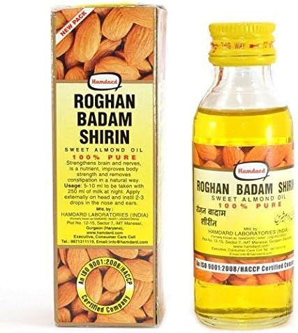Hamdard Roghan Badam Shirin Sweet Almond Oil -100 ml from