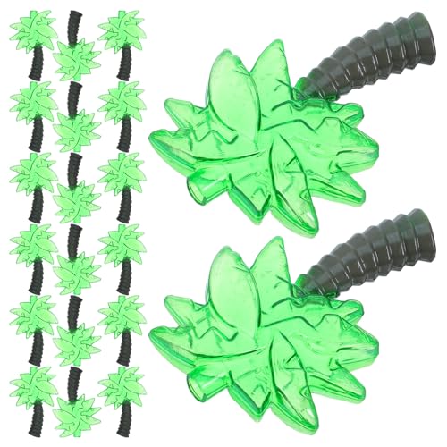 Cubierta de plástico para luces de cadena de 5mm reutilizable para decoración exterior luau