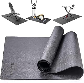 PROIRON Exercise Equipment Mat, Non-slip Noise Reduction Floor Protector Mat for Treadmills, Bikes, Rowers, Cross Trainers and Other Gym Equipment, 200cm x 92cm