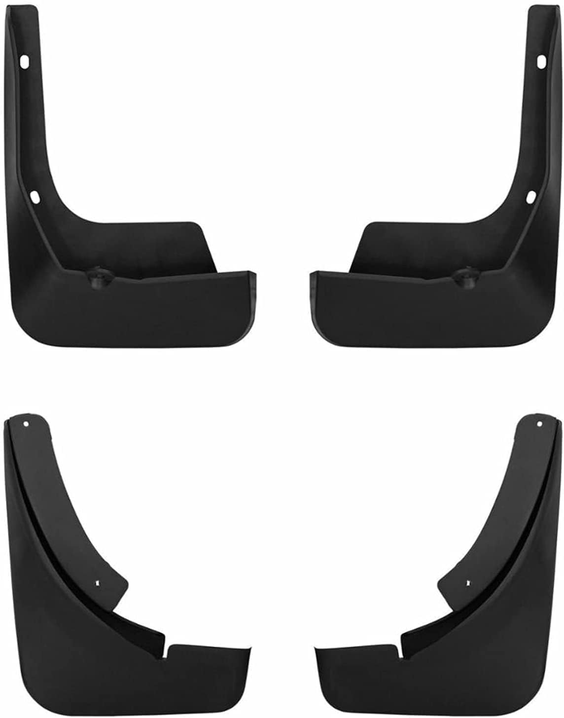 NYSLDSCO 4Pcs Premium Mud Flaps for Audi A4 Berline B8 2008~2015 Front and Rear Splash Guards Durable Mudguards Protection Against Road Debris