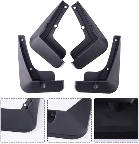 CWMQA Car Mud Flaps for Ford Puma (facelift 2024) 2024,Dustproof Wear-Resistant Anti-collision Front Rear Car Wheel Protective Mudflaps Accessories