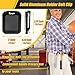 Magnetic Belt Clip Tool Holder,Powerful Magnetic Tool Holster Clip-on Belt Easy Access to Screws, Nails, Hammer, Sockets, Pliers, Drill Bits,A Must-Have Tool Belt Accessory