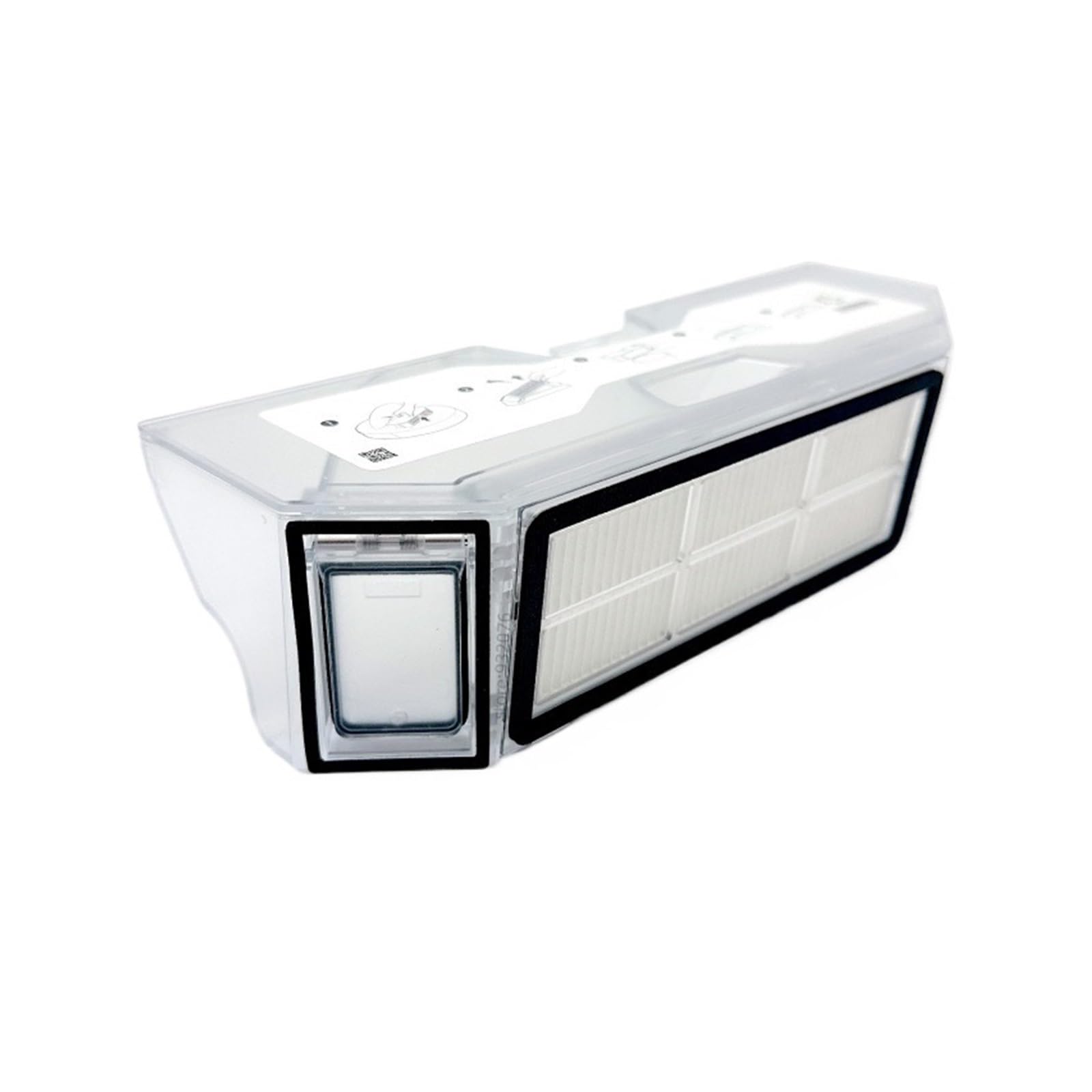 PSHSEFLRD Curv Dust Box with Filter，Compatible For Roborock，Q Revo Robot Vacuum Cleaner Dustbin Spare Parts Accessories
