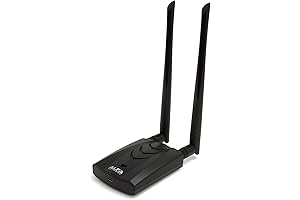 ALFA AWUS036AXML 802.11axe Wi-Fi 6E USB 3.0 Adapter AXE3000, Tri-Band 6 GHz,...