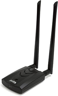 ALFA NETWORK AWUS036AXML 802.11axe WiFi 6E USB 3.0 Adapter AXE3000, Tri Band 6 GHz, Gigabit Speed up to 3Gbps