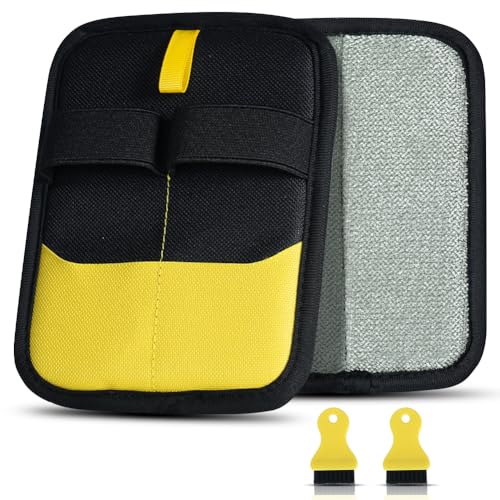 URAQT 2 Stück Fell Magnet Handschuh, Tierhaarentferner Handschuh, Fellmagnet Handschuhe Doppelseitig, Pet Hair Remover Katzenhandschuh, Tierhaarentfernung Antistatische für Hunde & Katzen, B