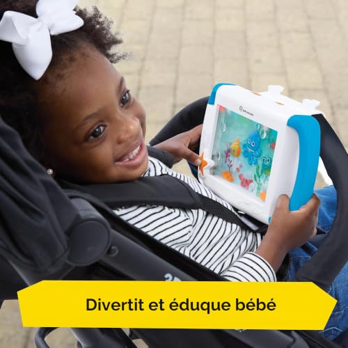 Baby Einstein on-The-Go Sea Dreams Soother, Aquarium Bébé Portable, Veilleuse Bébé Musicale et Lumineuse avec Bruit Blanc, Attache Poussette, Idéale pour Voyages, 0+ Mois – vue 7