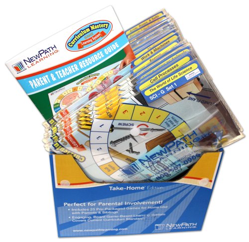 NewPath Learning Science Curriculum Mastery Game, Grade 7, Take-Home Pack