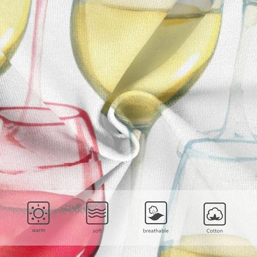 Fancy Toddler Girls Underwear 2t Cotton Cute Panties Girl Watercolor Wine Red Yellow Briefs Girls Undies3