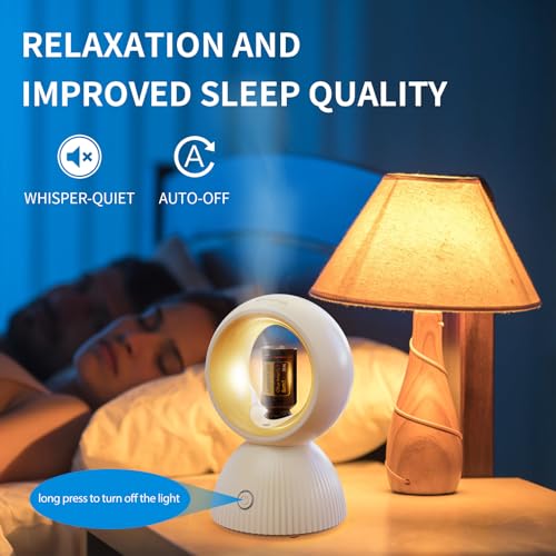 Essential oil diffuser light modes and timer settings