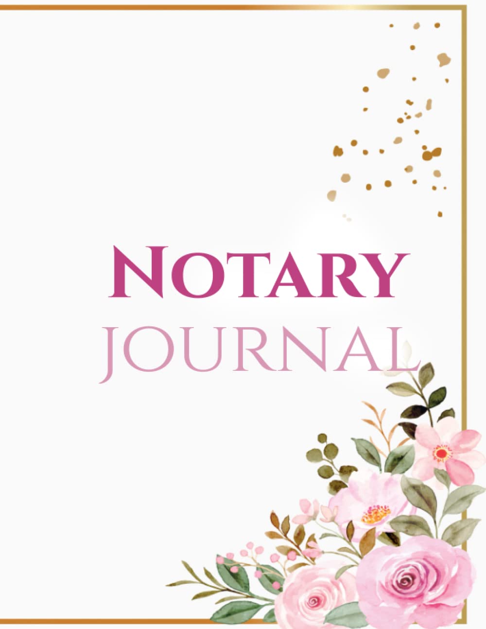 Notary Journal: Notary Log Book | Notary Public Journal to Record Notarial Acts | 240 Records by a Public Notary for Women: Notary supplies