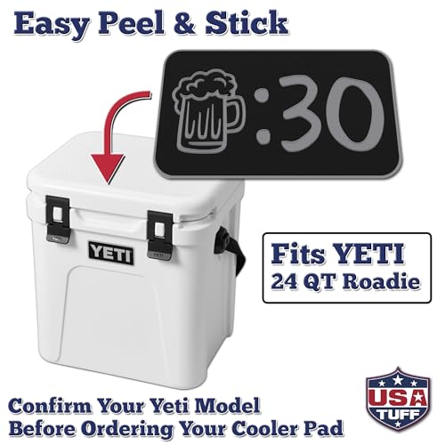 Image of USATuff SeaDek EVA Mat Cooler Pad fits YETI | Peel & Stick Application | Non Slip Comfort Accessories