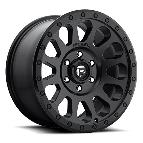 FUEL Vector BD-Matte BLK Wheel with Painted (18 x 10. inches /8 x 170 mm, 1 mm Offset)