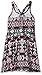 Derek Heart Girls' Big Print X-Back Skater Dress
