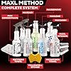 MAXL® Method Complete 9 Premium Auto Detailing Solution Bundle - All-in-One Car Detailing Kit for Deep Clean, Paint Protection, Instant Gloss, Spot-Free Drying, and Easy Rinse-Off Application #1