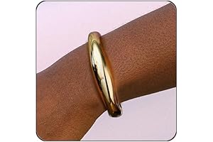 Gold Cuff Bangle Bracelets For Women