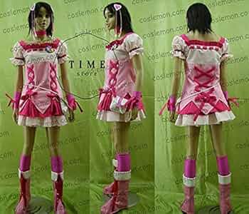 キュアピーチ コスプレ衣装＋ウィッグ＋武器 キュアピーチ コスプレ衣装＋ウィッグ＋武器 コスチューム・コスプレ