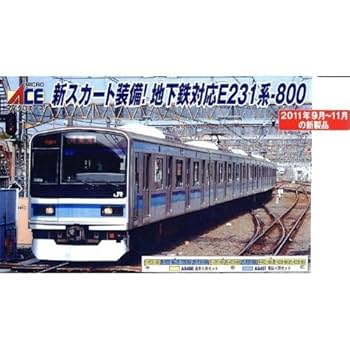 MICRO ACE E231系 800番台 東西線Nゲージ　10両セット マイクロエース E231系800番台 レビュー | 模型工房K-702