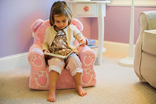 Animal Adventure 49229 Sweet Seats | Pink Bear Children'S Plush Chair thumb #1