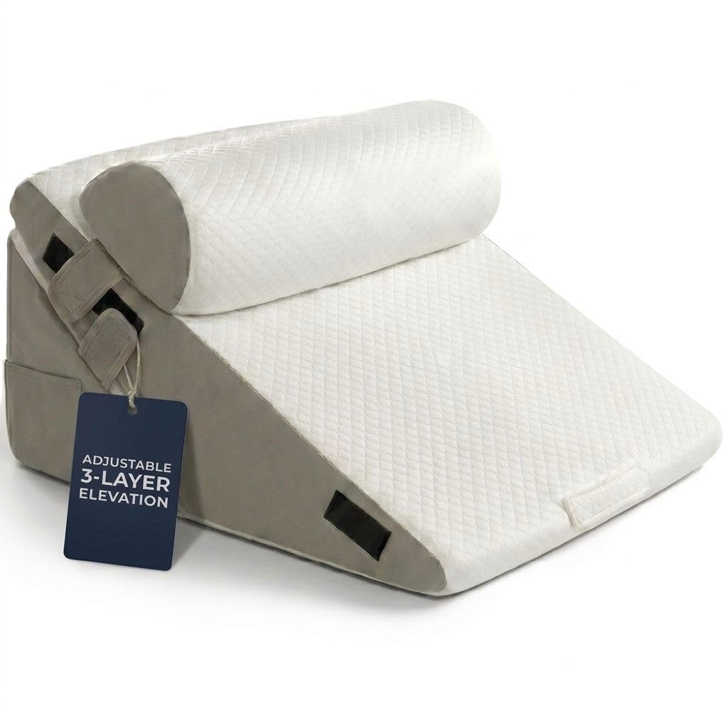 PRYZON 10-in-1 Adjustable Wedge Pillow Set