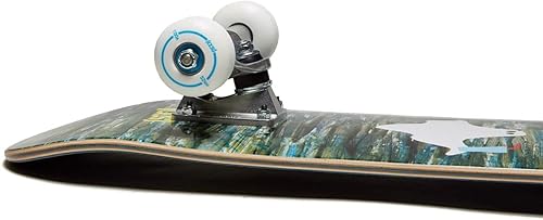 Miniatura 3 de CCS Patineta completa, madera de arce, grado profesional, totalmente montada con herramienta de patinaje y calcomanías, adultos, niños,