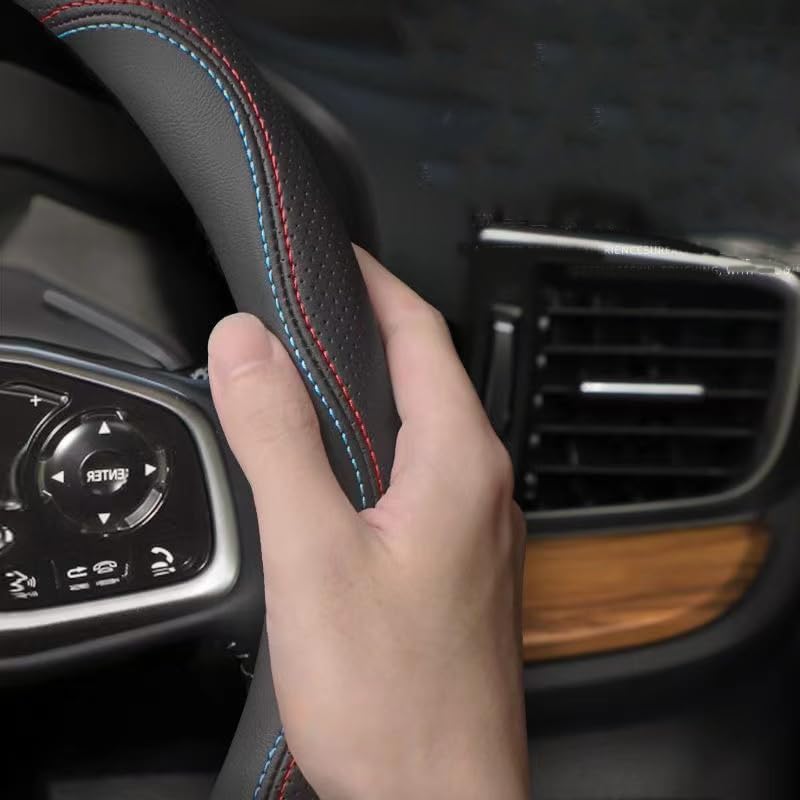 Housse Volant Pour Opel Corsa F 2019-2023 - Cuir Fibre Carbone, Antidérapante, Confortable - Protection été/hiver