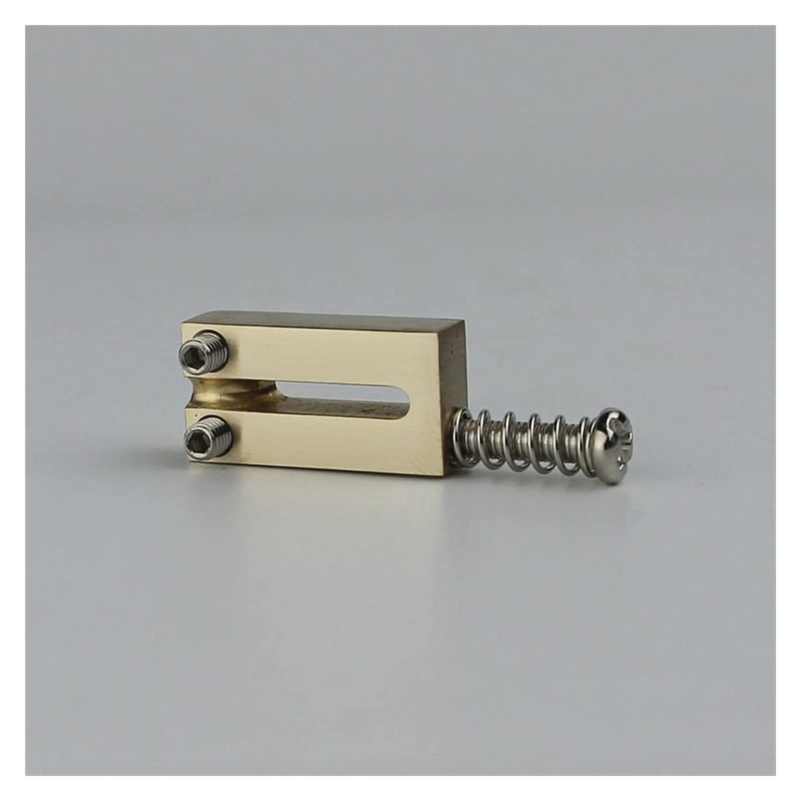 Parti di ricambio chitarra 6 PCS Guitar Bridge Brass Selle Standard 10.5mm * 5.4 * 20.3 Per ST/TL.