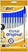 BIC Kugelschreiber Cristal Original, in Blau, Strichstärke 1 mm, 10er Pack, Ideal für das Büro, das Home Office oder die Schule