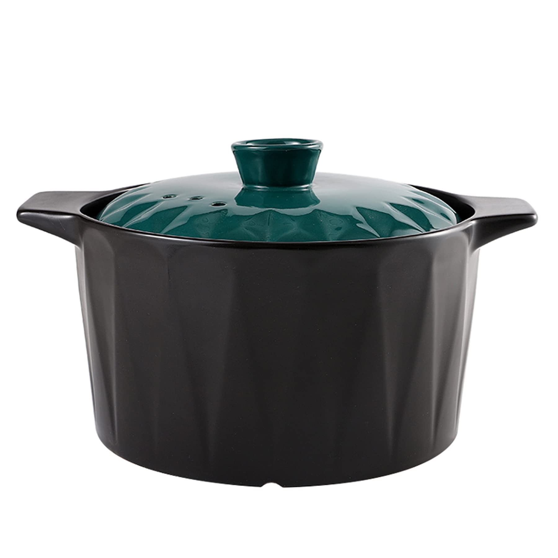 BKHsgDXJ Clay pots for cooking, Stovetop Ceramic Cookware,Dish Casserole Clay Pot Earthen