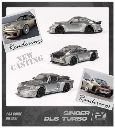 Singer DLS Turbo 1/64 Finclassically idée cadeau prestigieuse pour passionné auto - 2