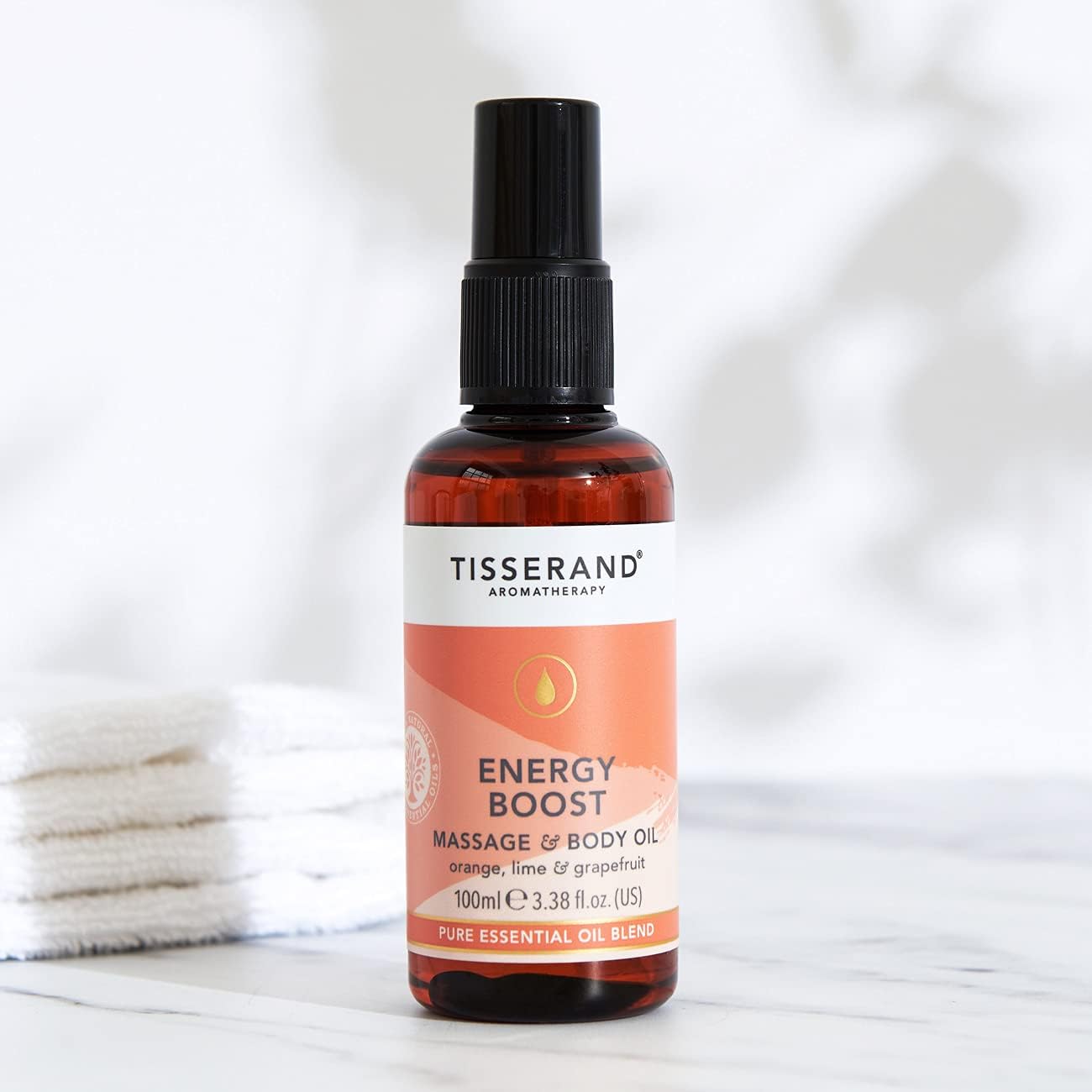 Tisserand - Energy Boost Massage and Body Oil,100% Natural Pure Essential Oils,100ml, 100 ml (Pack of 1) - Image 3