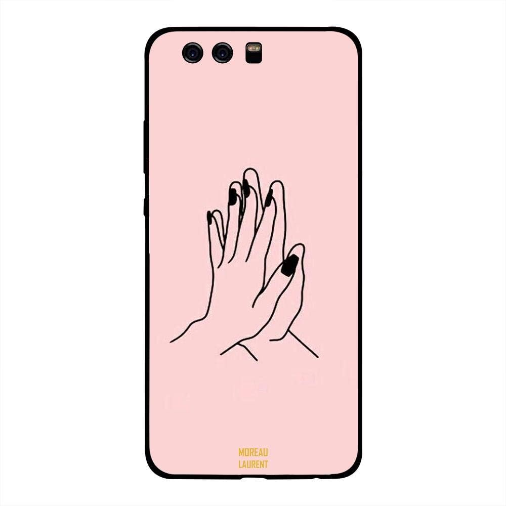 Huawei P10 Plus Case Cover Touching Hands, Moreau Laurent Premium Design Phone Covers